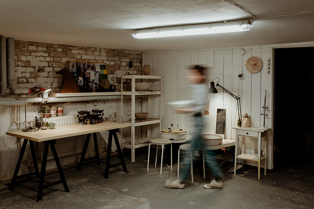 Pracownia ceramiczna Lumo Ceramic, ul. Ciołka 35/82 na Woli, dzięki uprzejmości Lumo